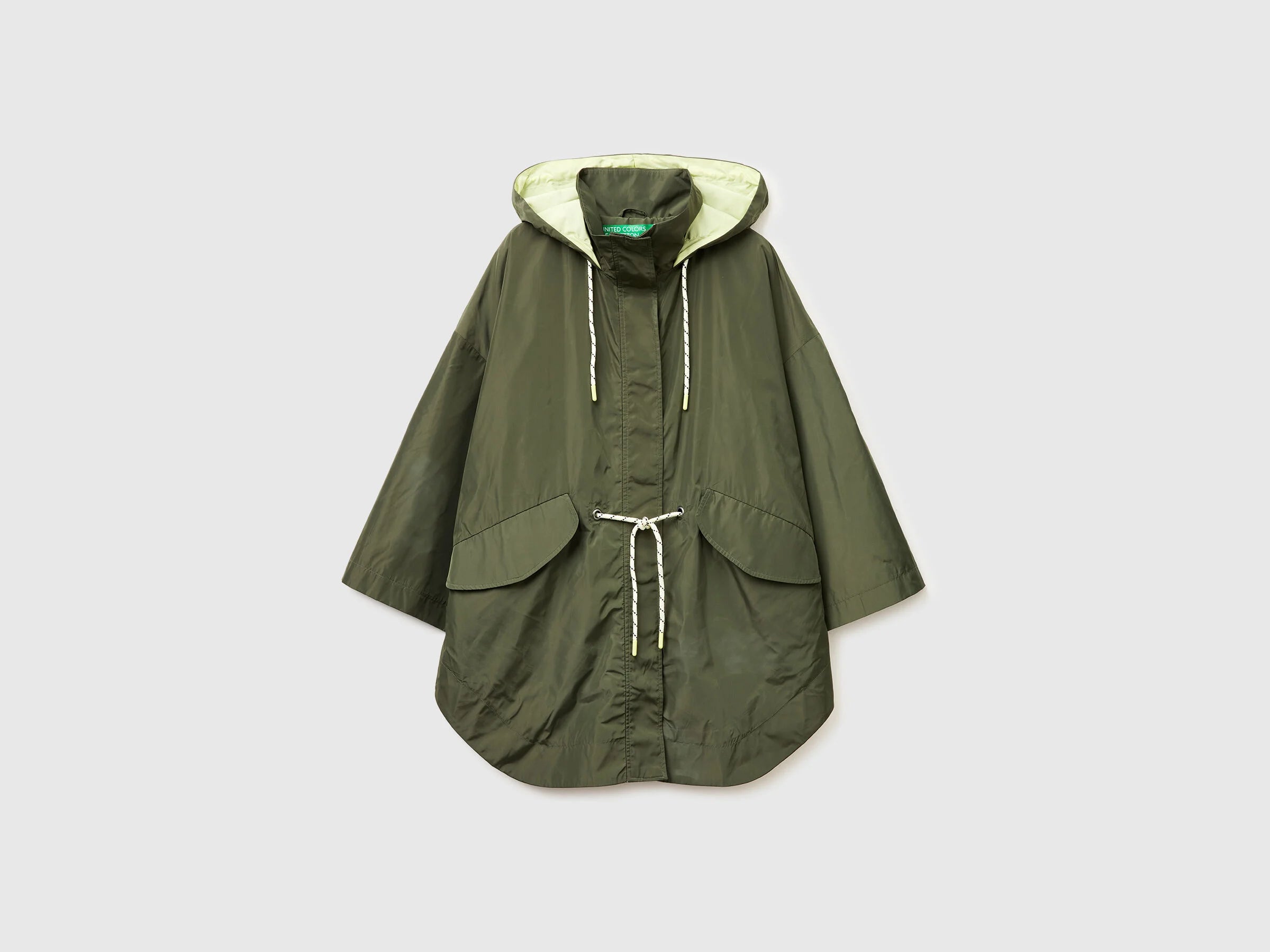 Parka ampio con cappuccio