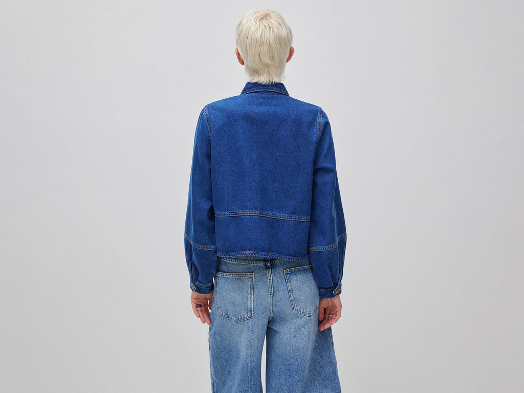 Giacca-Camicia in denim