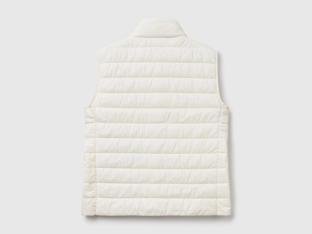 Piumino smanicato slim fit