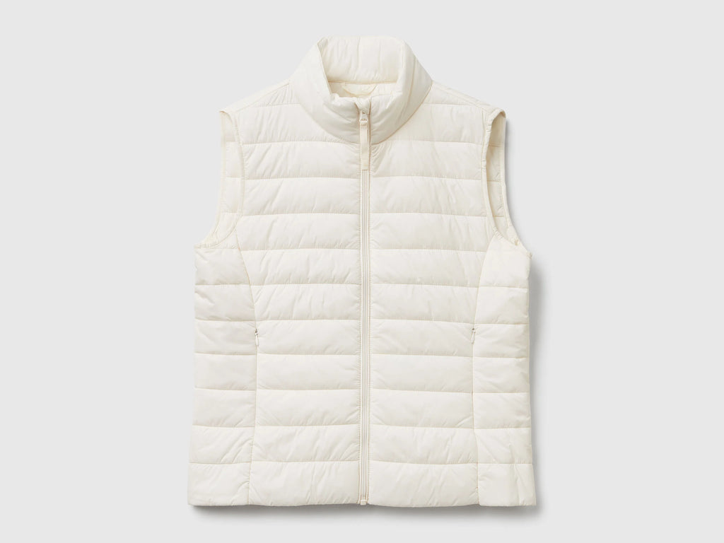 Piumino smanicato slim fit