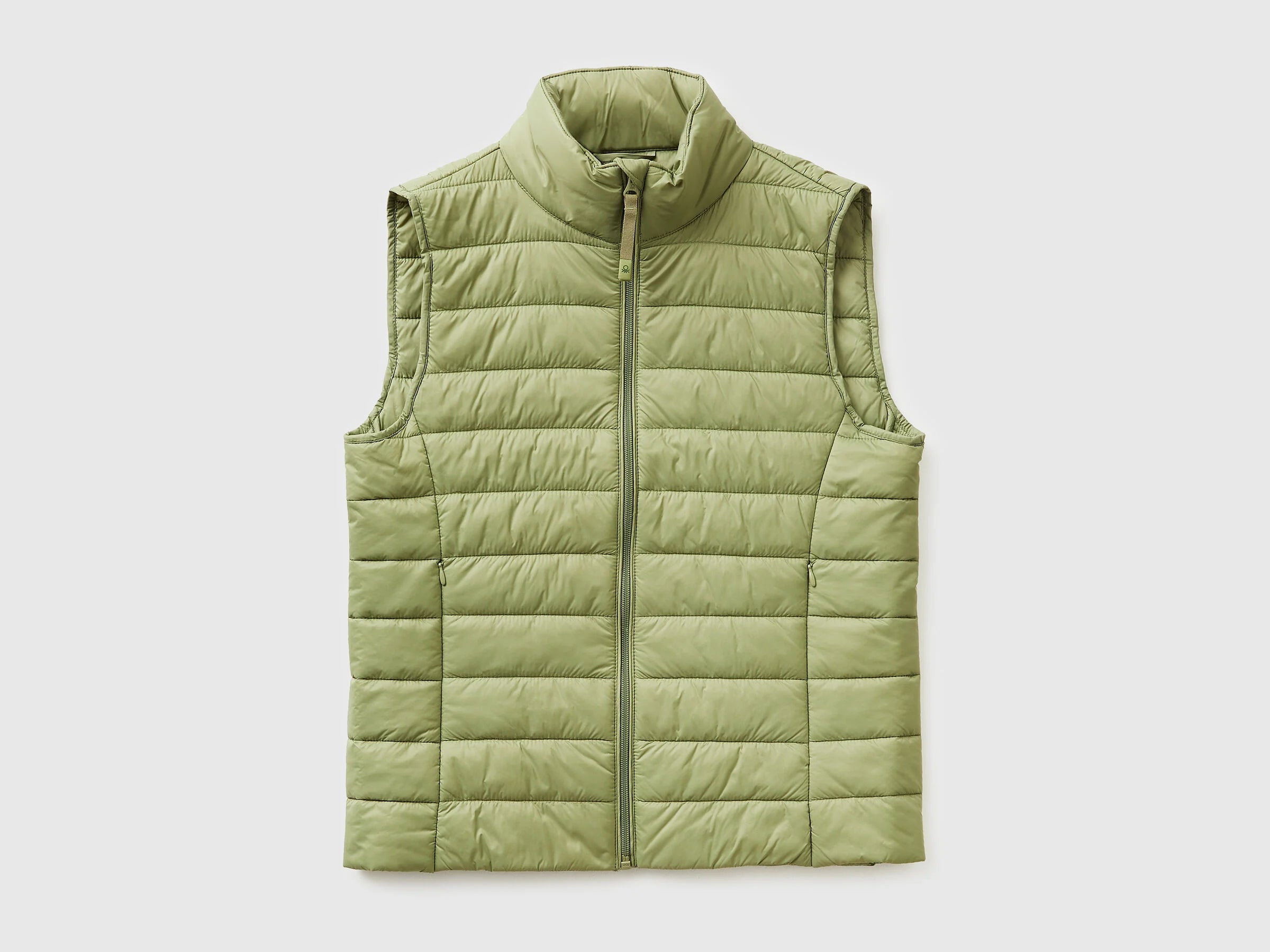 Piumino smanicato slim fit