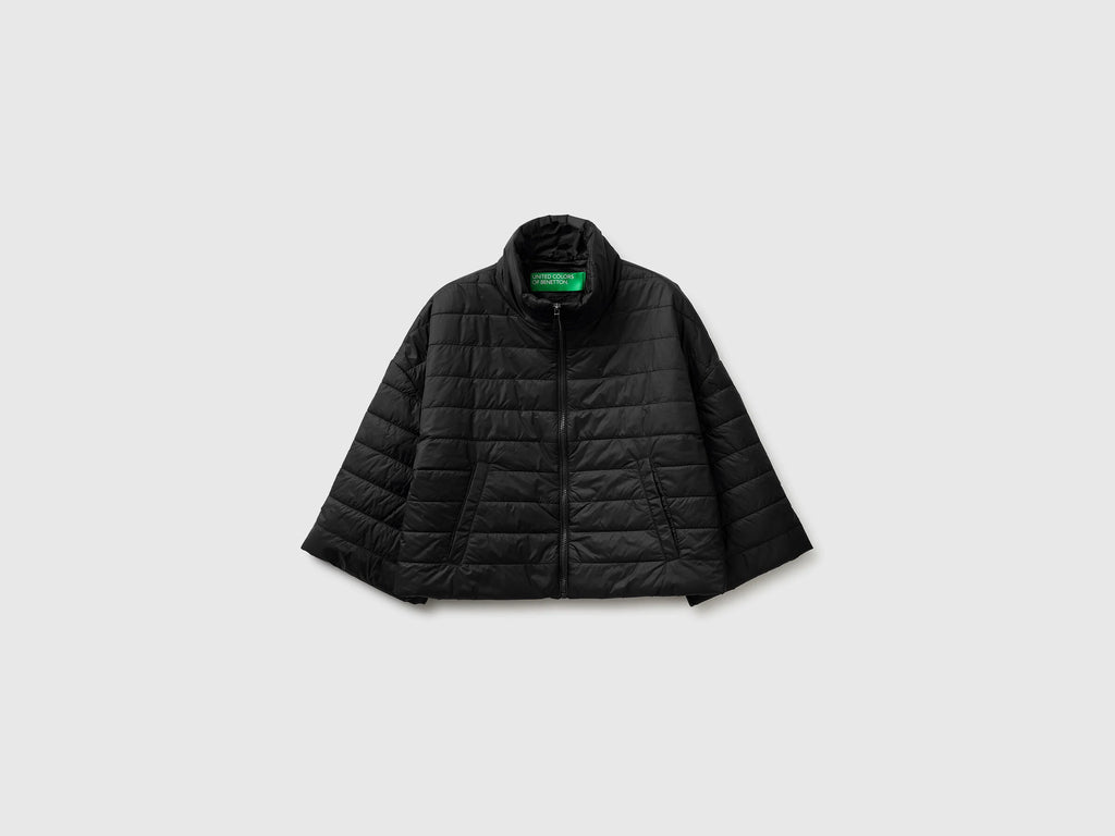 Piumino leggero con manica 3/4