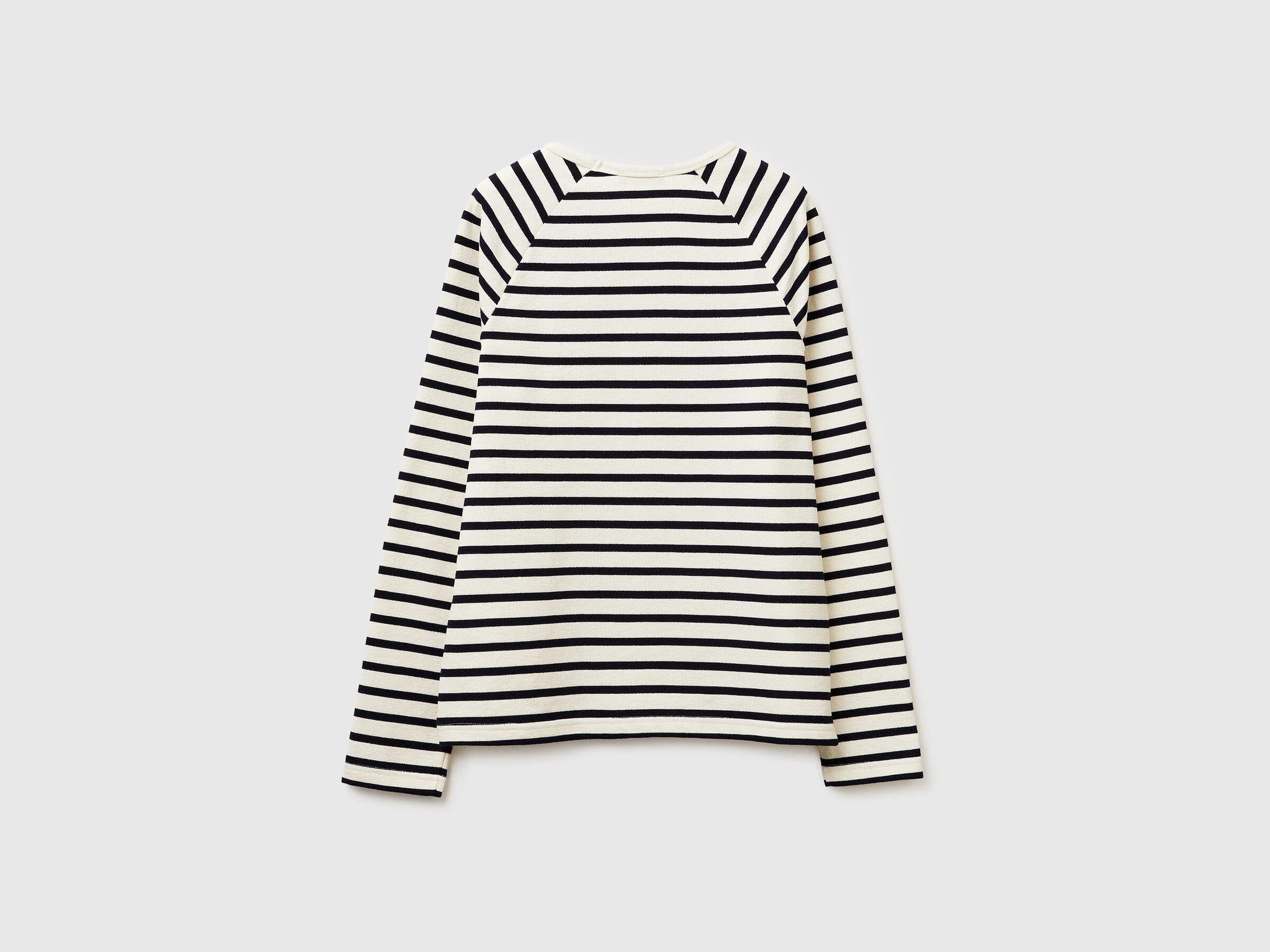 Felpa chiusa a righe