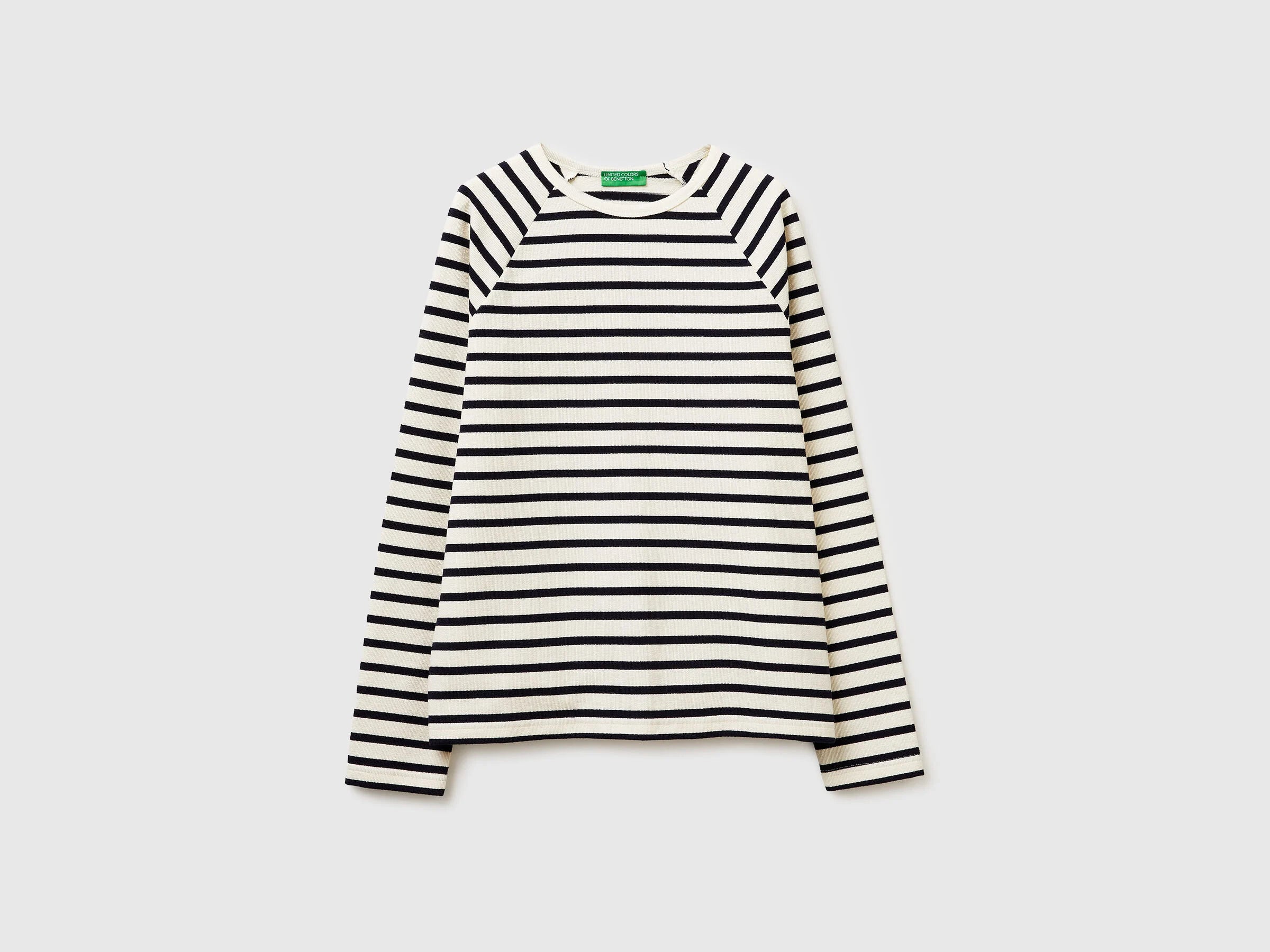 Felpa chiusa a righe