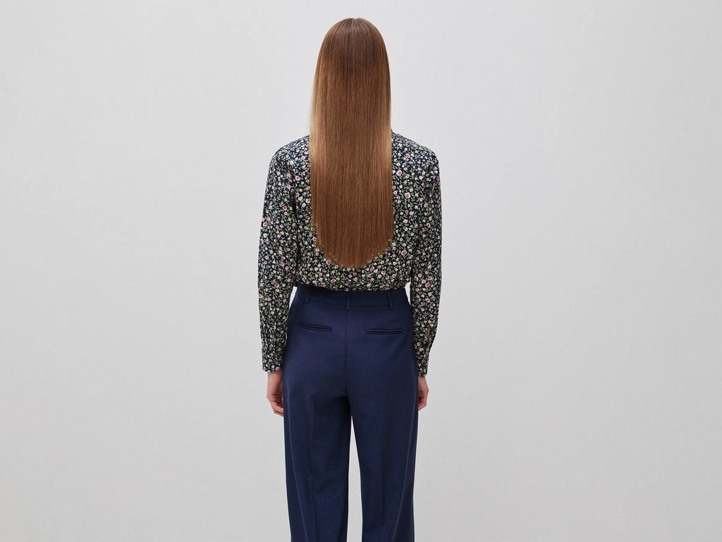 Camicia fantasia in cotone leggero