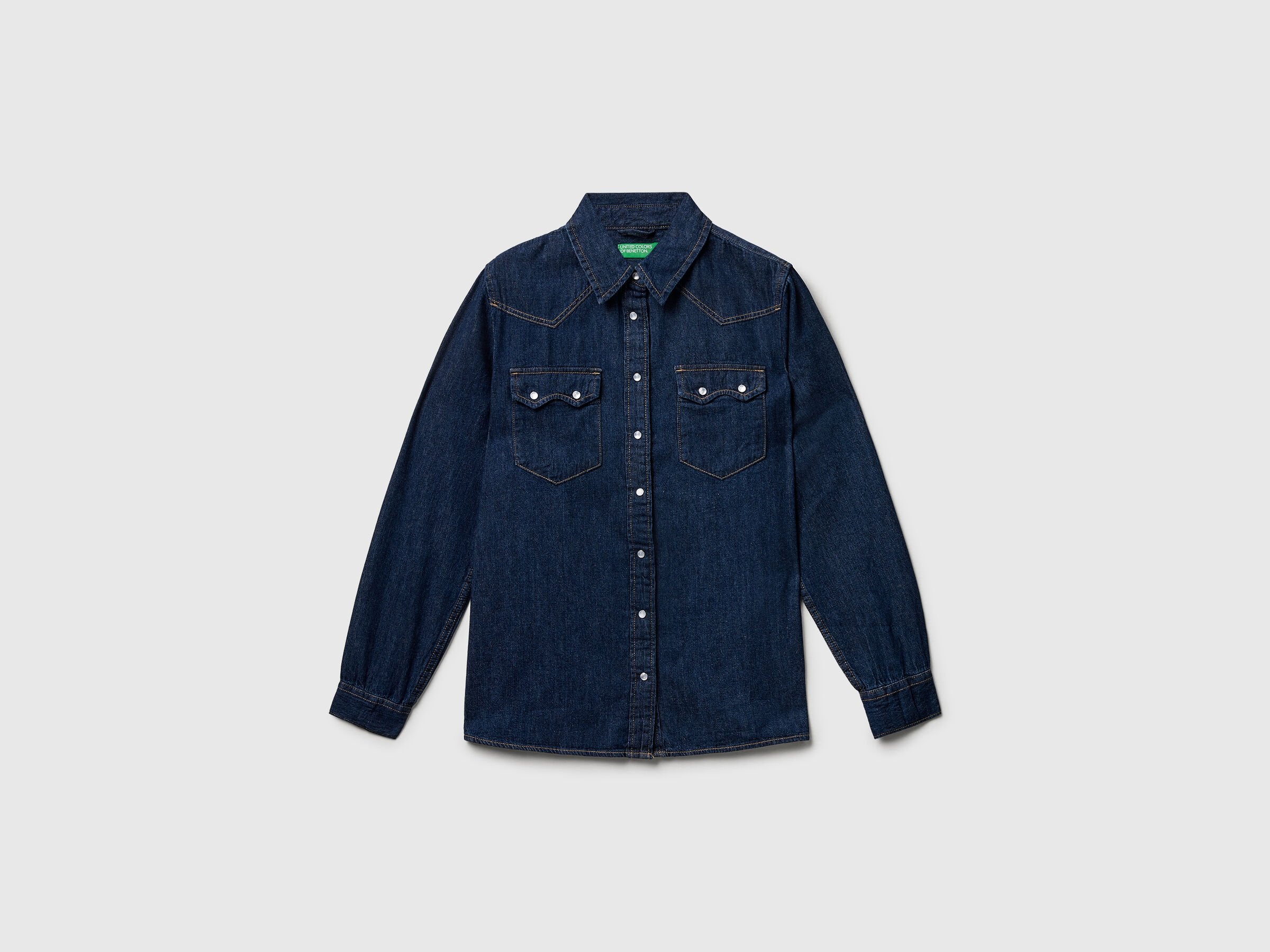 Camicia western di jeans