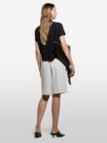 T-shirt boxy fit nera