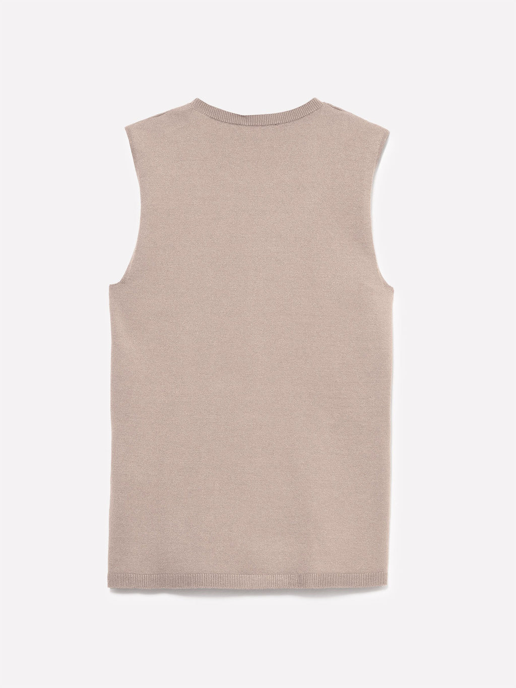 Top in maglia a costine