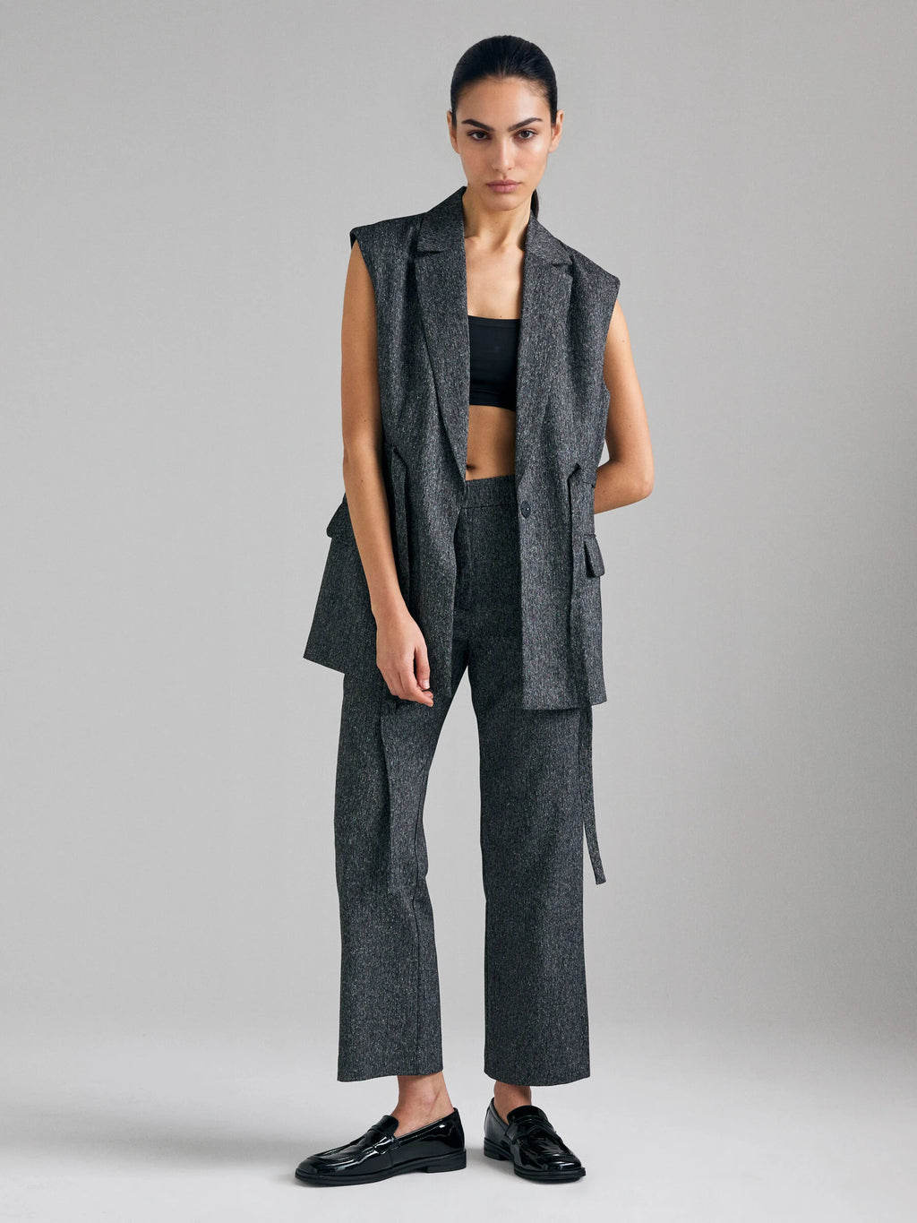 Gilet con cinturina