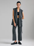 Gilet con cinturina