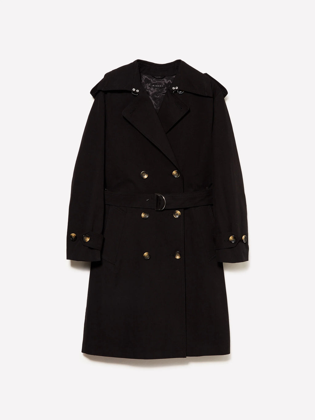 Trench midi doppiopetto