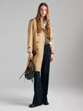 Trench midi doppiopetto