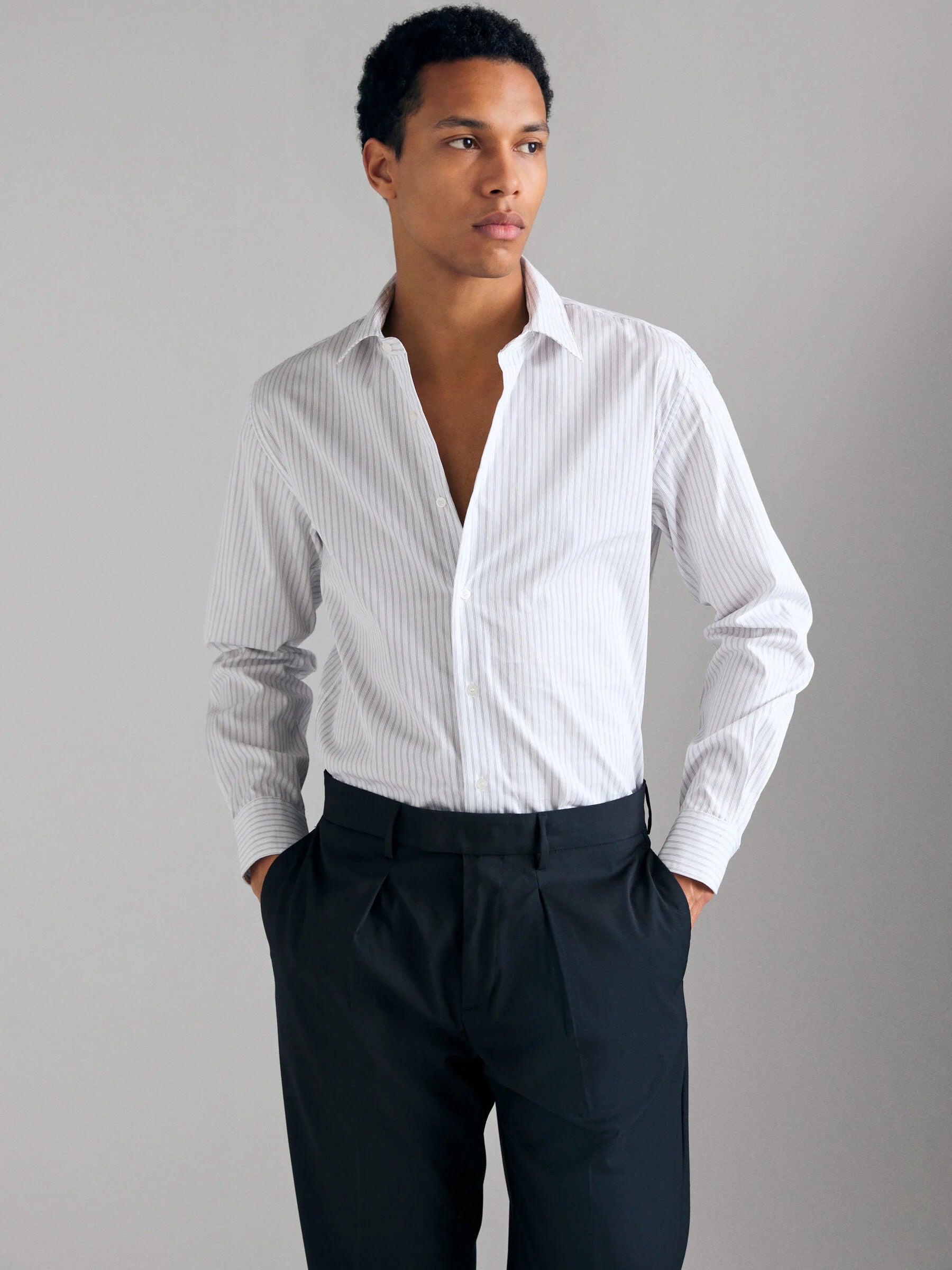 Camicia a righe