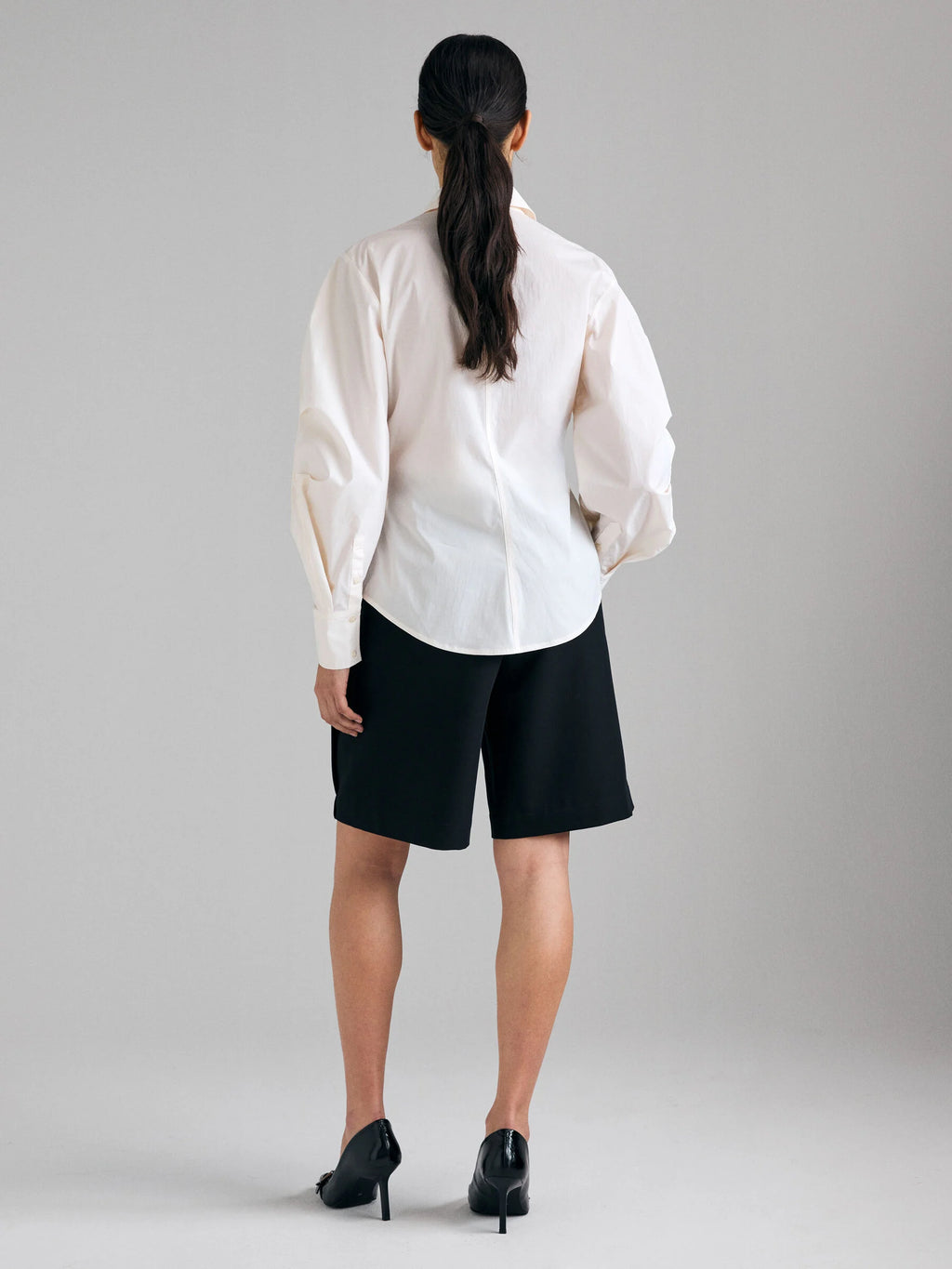 Camicia slim fit con pinces