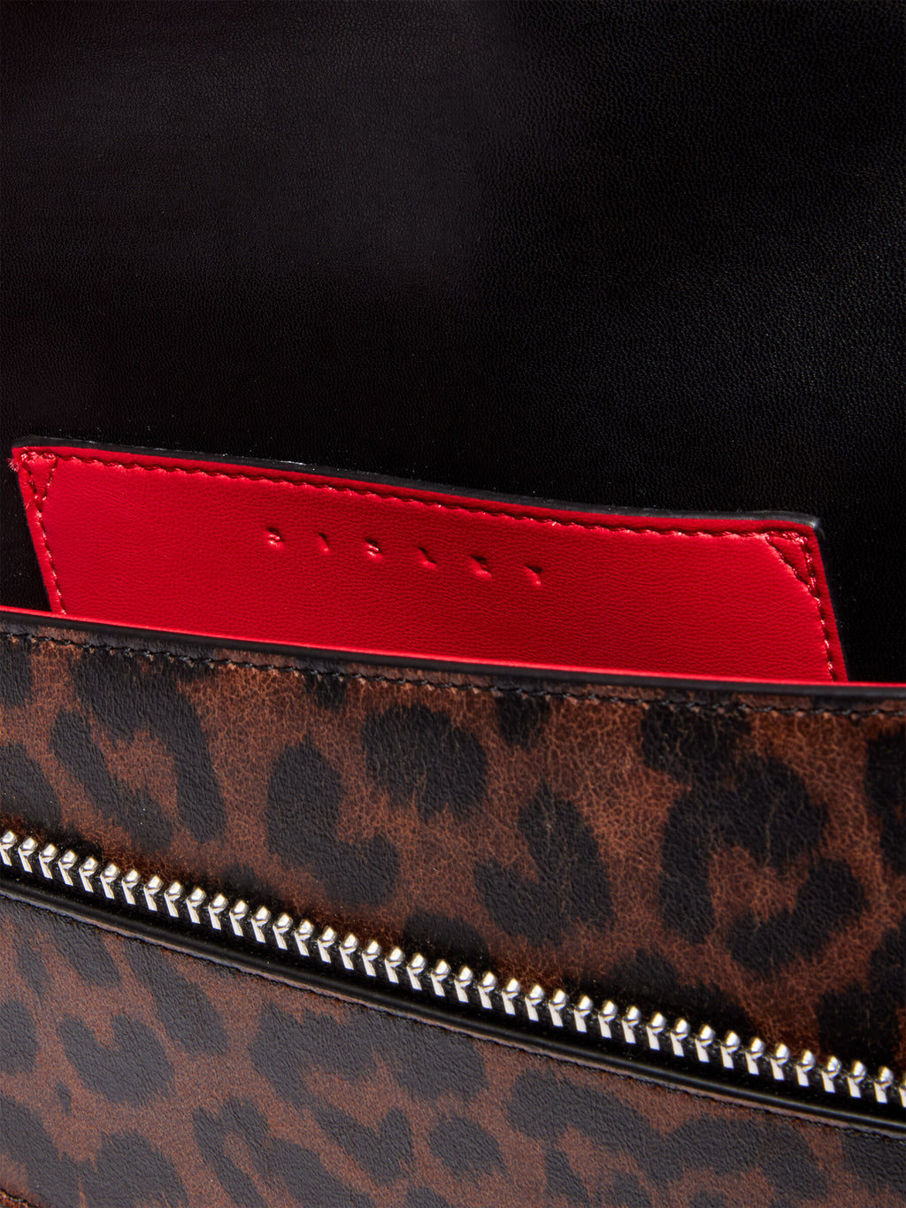 Borsa asimmetrica animalier